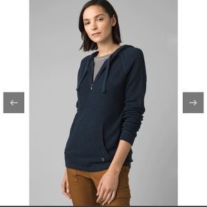Prana Milani womens sweater size medium blue